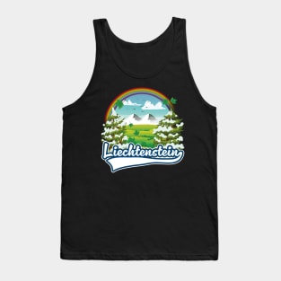 Liechtenstein travel logo Tank Top